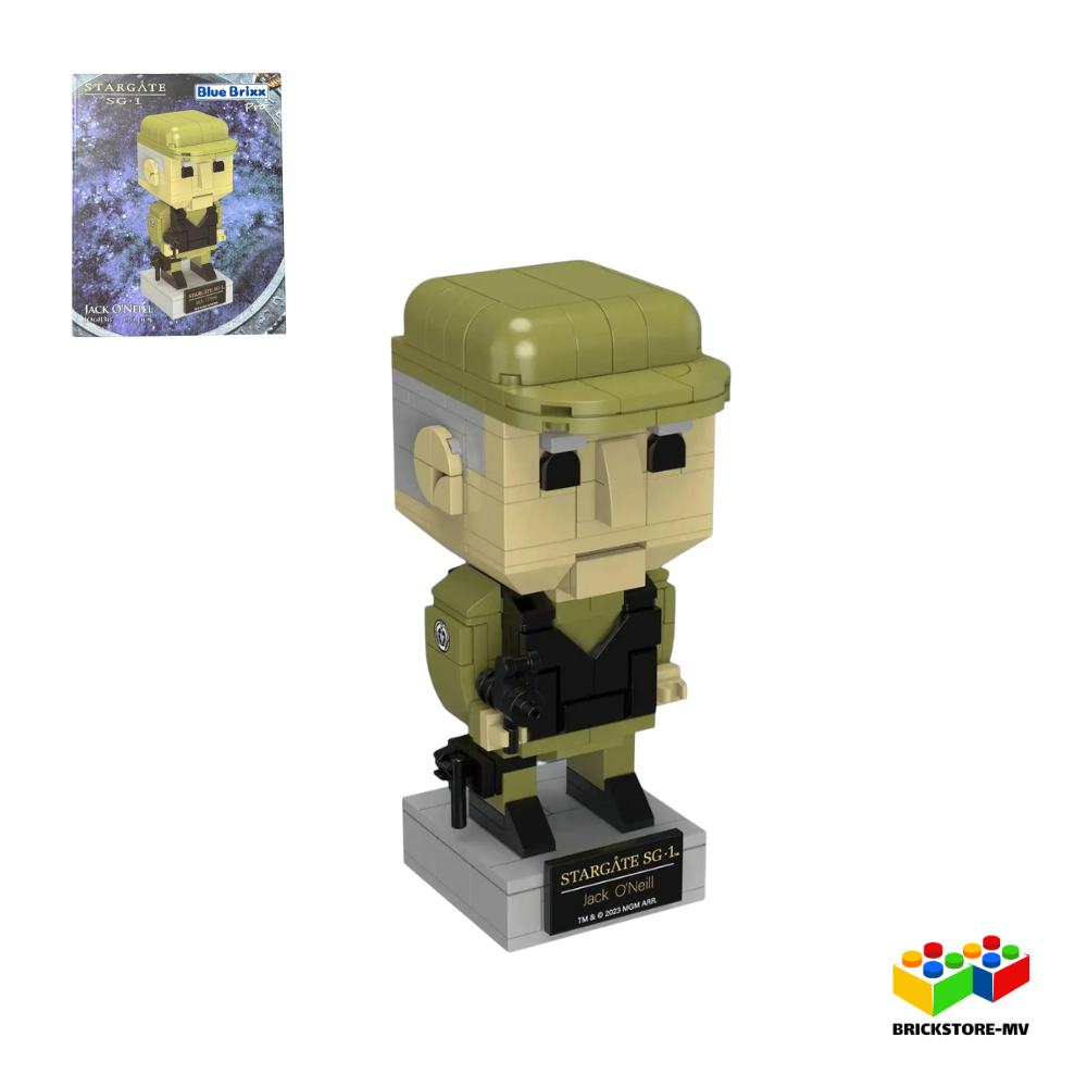BlueBrixx-Pro 106838 – Brick-Buddy: Colonel Jack O’Neill