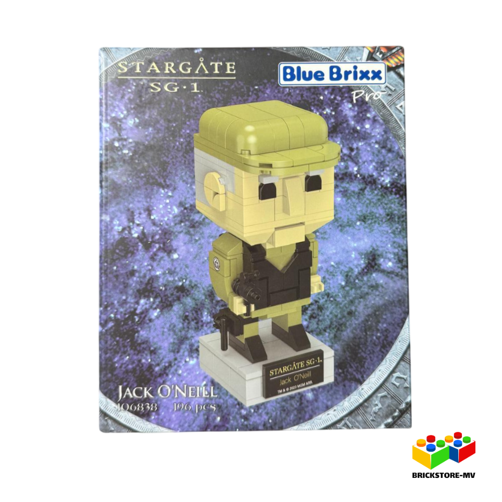 BlueBrixx-Pro 106838 – Brick-Buddy: Colonel Jack O’Neill