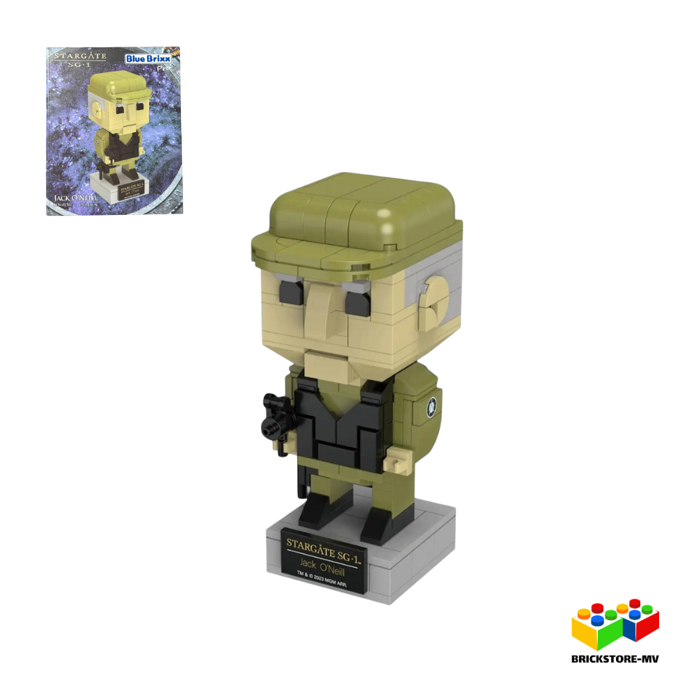 BlueBrixx-Pro 106838 – Brick-Buddy: Colonel Jack O’Neill