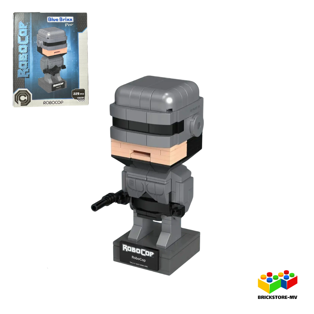 BlueBrixx-Pro 106891 – Brick Buddy: Alex Murphy (RoboCop)