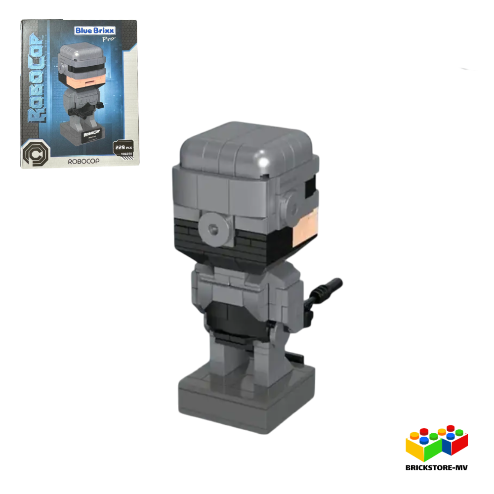 BlueBrixx-Pro 106891 – Brick Buddy: Alex Murphy (RoboCop)
