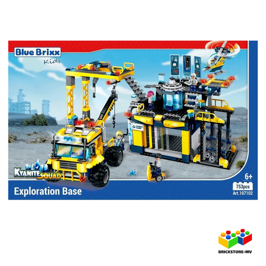 BlueBrixx-Kids 107102 Erkundungsbasis – Kyanite Squad