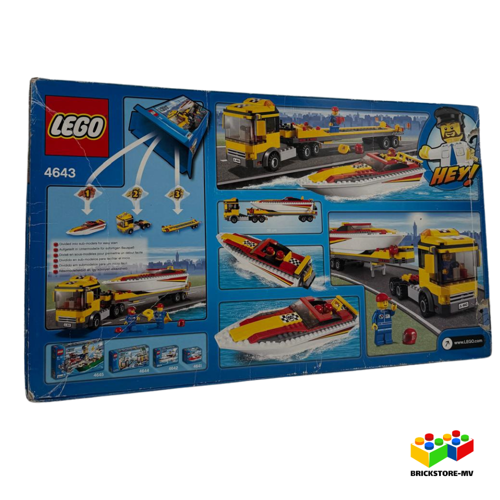 LEGO® City 4643 Powerboot Transporter