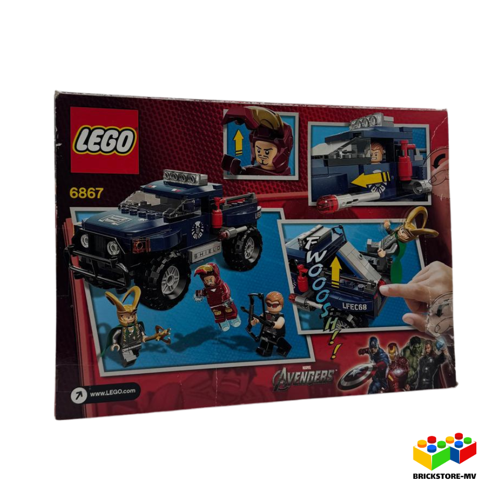 LEGO® Super Heroes 6867 Loki's Flucht mit dem Kosmischen Würfel