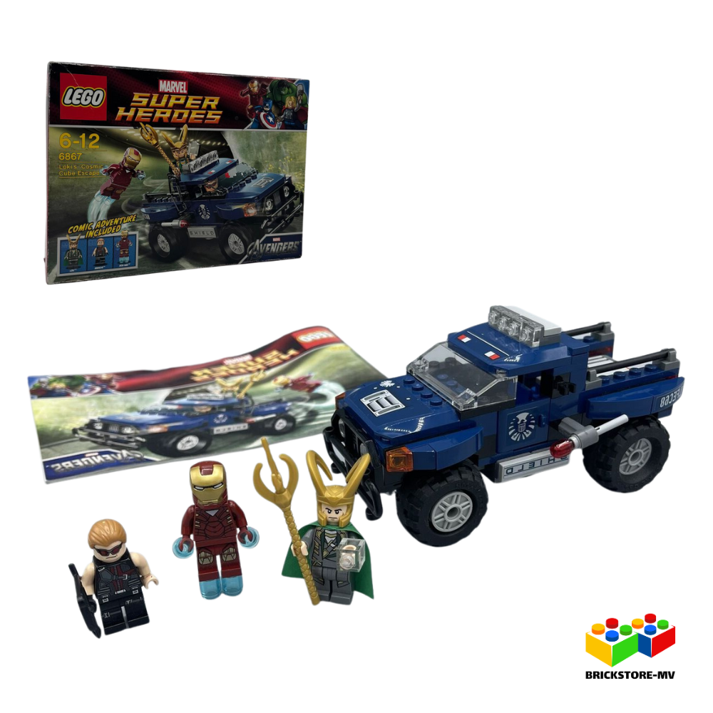 LEGO® Super Heroes 6867 Loki's Flucht mit dem Kosmischen Würfel