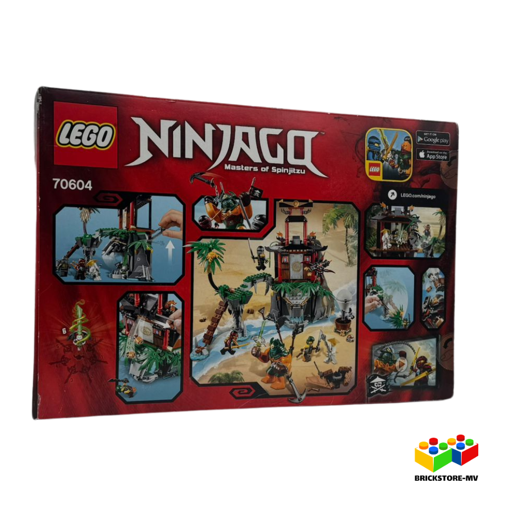 LEGO® 70604, Schwarze Witwen-Insel, LEGO® NINJAGO®